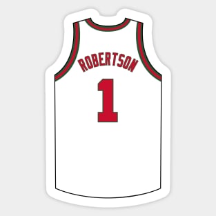 Oscar Robertson Milwaukee Jersey Qiangy Sticker